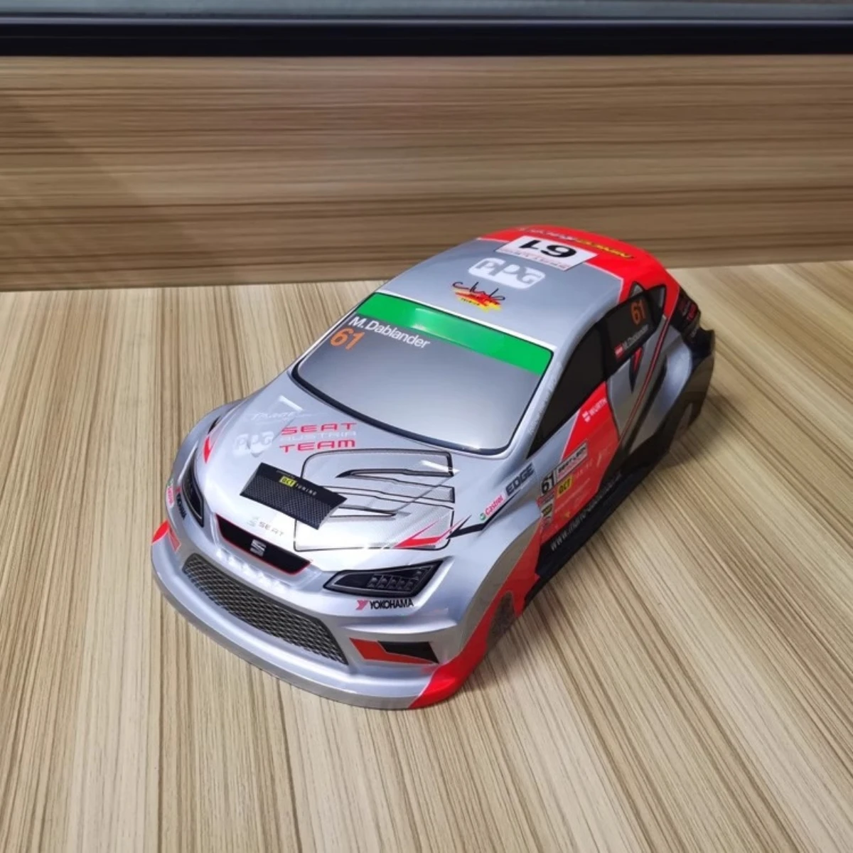 

1/10 Scale RC Rally Car pvc Painted Body Shell (255mm Wheelbase/195mm Width)