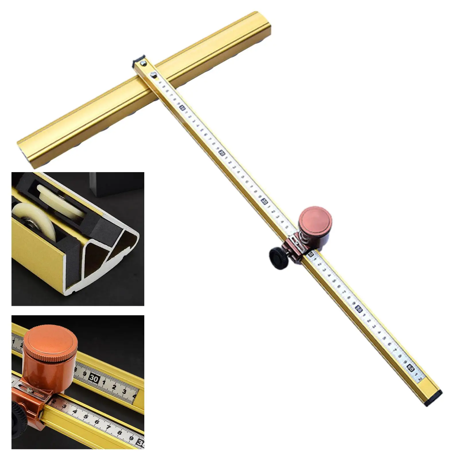 Glass Cutter, Manual Tile Cutter, Durable Heavy Duty Glass Breaker, Floor Tile Cutting Tool for Thick Glass Mosaic Mirrors