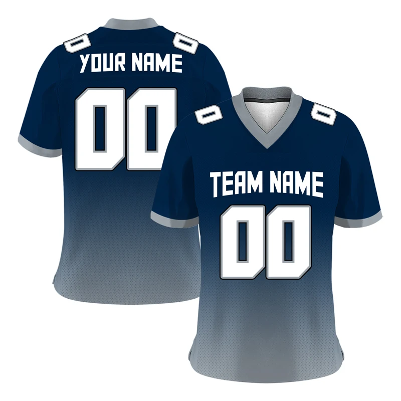 Custom Rugby Jersey Men Team/Name Classic American Football Tshirt Gaa Sublimation Blanks Shirt Sportwear Blouse Sweatshirt