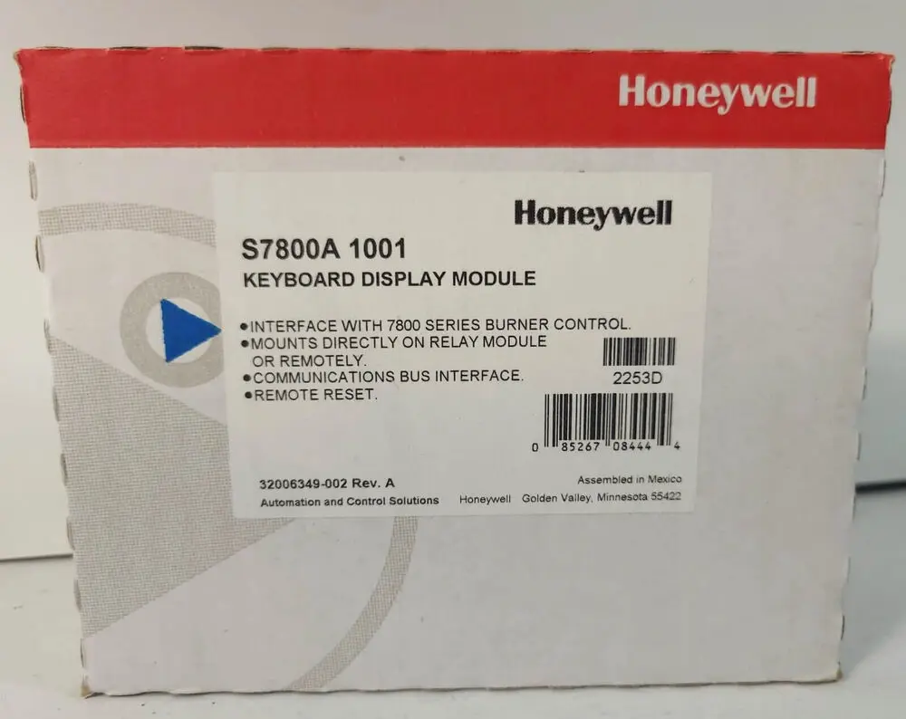 

1 шт. Honeywell S7800A1001 модуль управления горелкой, новая Ускоренная доставка