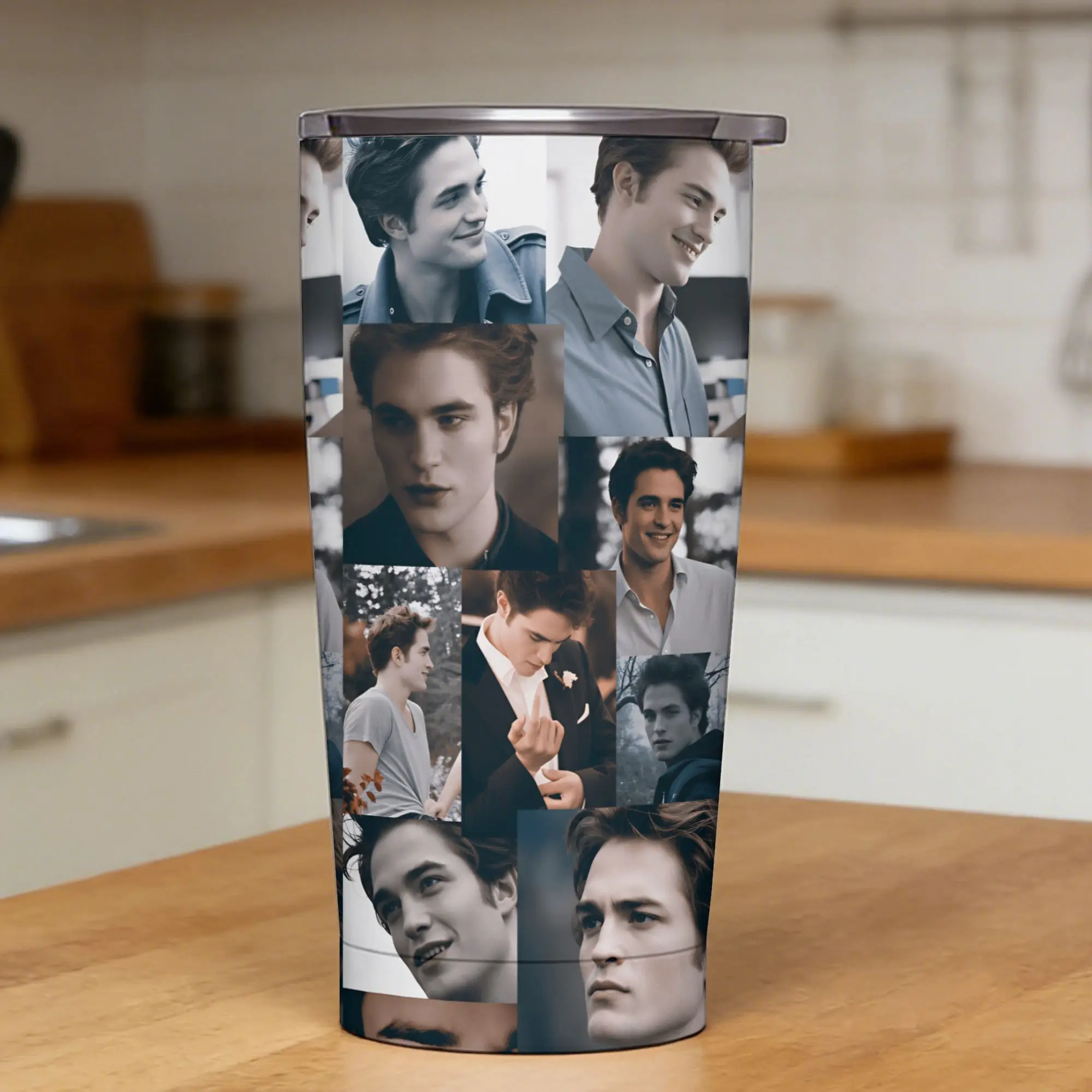 Stainless Steel Tumbler Edward Cullen Coffee Mug  Keep Heat Cold Drink Travelist Mugs Cup,