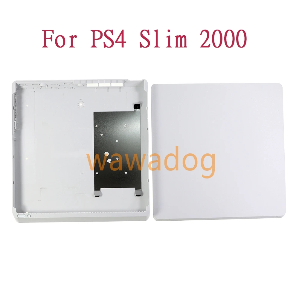 

1 комплект для PS4 Slim 2000, сменный чехол, совместимый с всей региональной игровой консолью Sony PS4 Slim 2000, с винтами