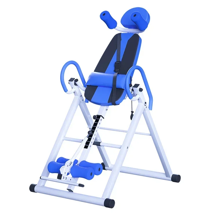 Premium therapy bench body building handstand foldable inversion table for relief the backpain