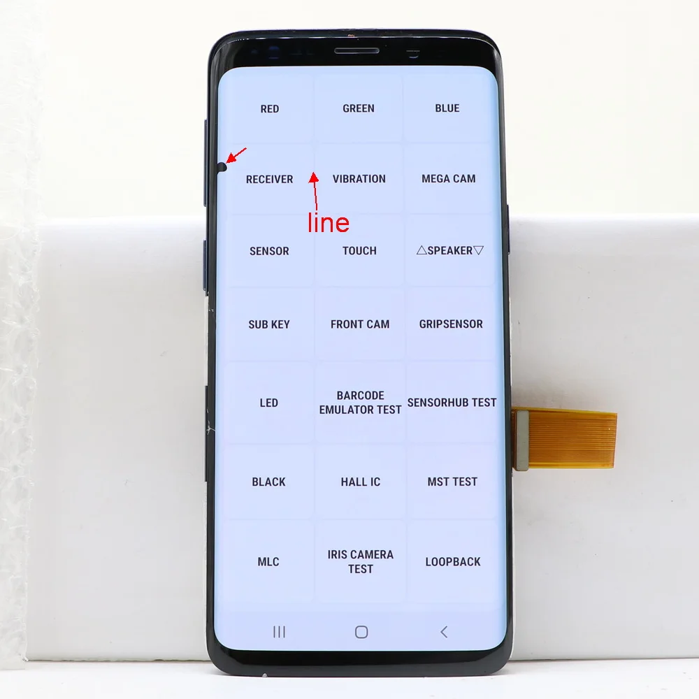 Super AMOLED For Samsung S9 G960A G960F G960U LCD  Replacement Display Touch Screen Digitizer With defects screen 100% testing