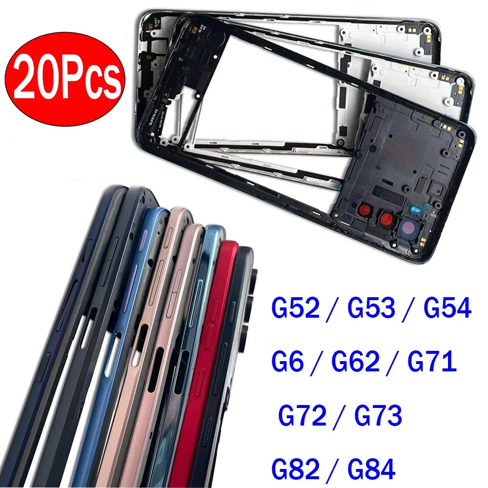 20pcs-for-moto-g52-g53-g54-g6-g62-g71-g72-g73-g82-g84-middle-frame-holder-housing-replacement-repair-parts