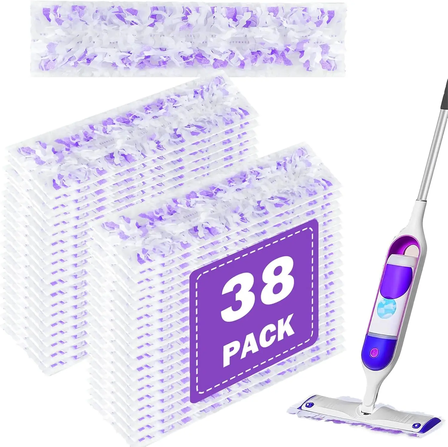 

Power Mop Pads Refills for PowerMop Multi-Surface Mopping Pad Disposable Replacement Mop Pads Compatible with PowerMop,