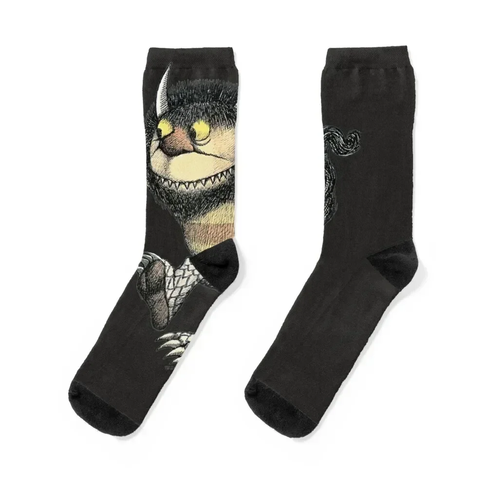 Where the Wild Things Are Carol Socks halloween Novelties kawaii designer Male Socks Women's