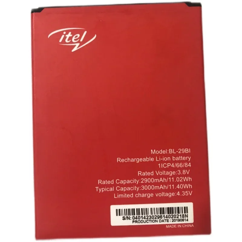 For Itel S15 Pro A55/A55 LTE L6003p BL-29BI Battery