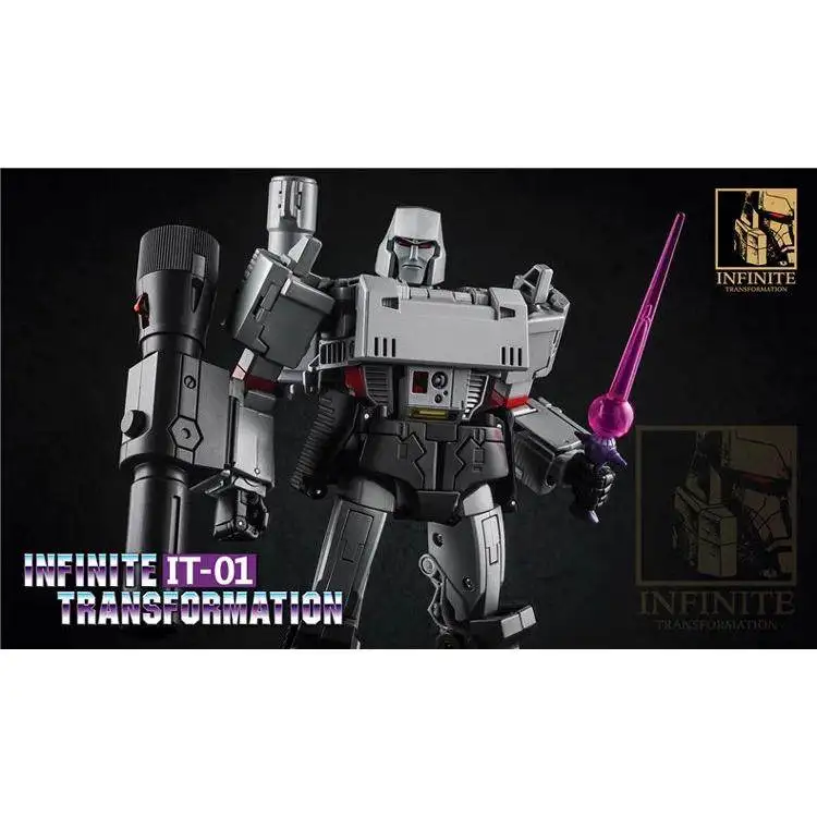 In Stock Megatron Transformed Toys IT01 MP36 King of Destruction Pistol Power Toys Action Figure Collection Gift