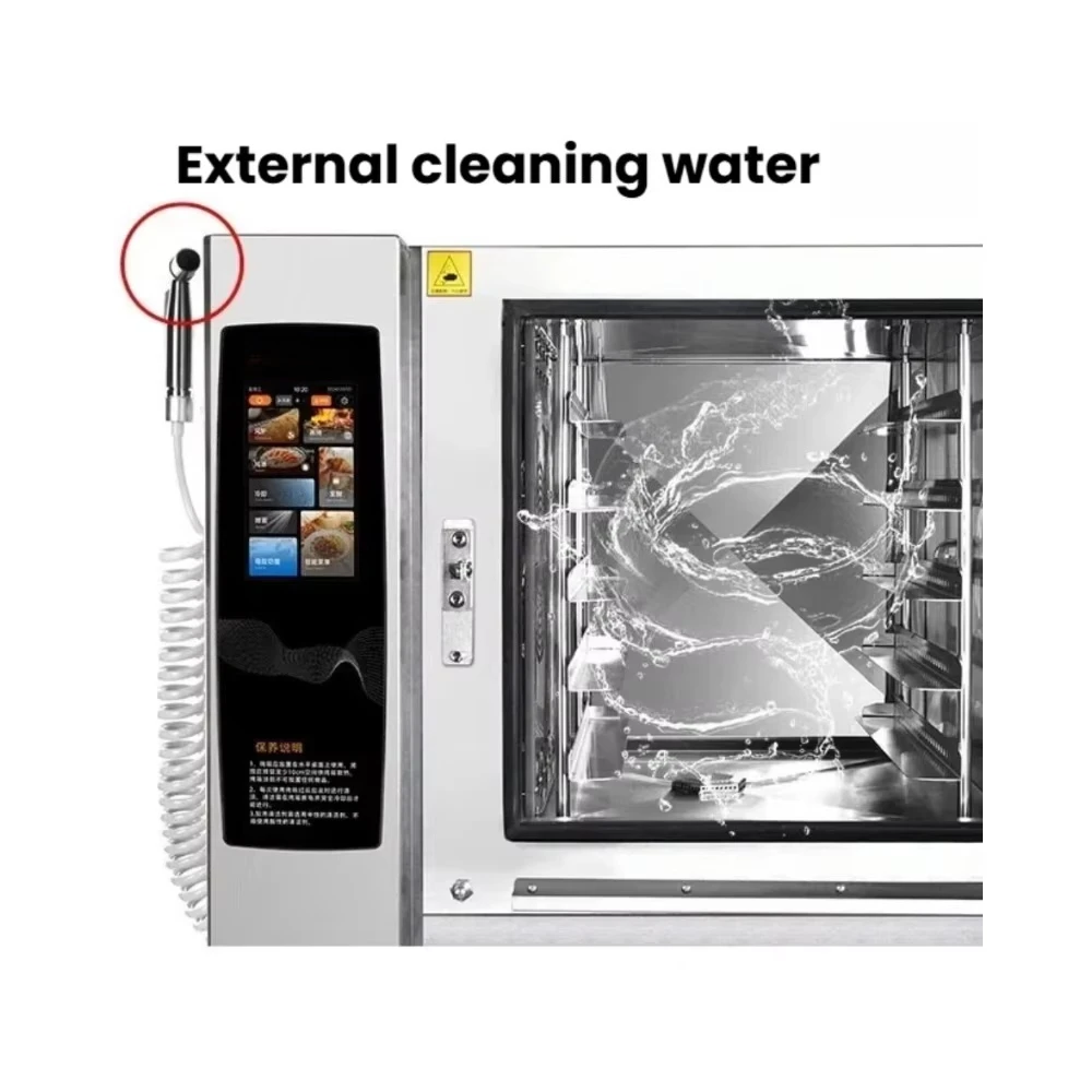Multi Functional Electric Steaming Baking Oven with Water  Touch Control & Overheat Protection for Restaurant Hotel Bakery