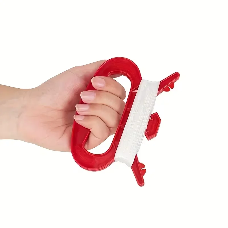 10 Stück ergonomischer Drachengriff, hochwertige Linie, Design für Kinder und Erwachsene, langlebige Saiten, fliegende Outdoor-Sportausrüstung