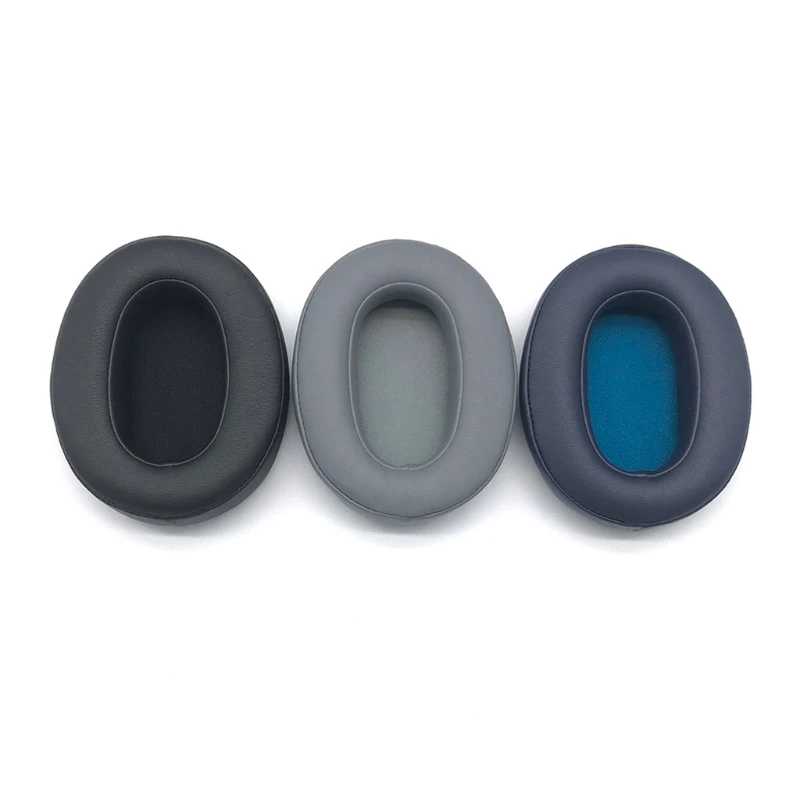 المؤهل استبدال بطانة للأذن الجلدية إصلاح الإسفنج غطاء ل So-ny WH-XB900N إسفنجة لينة وسادة