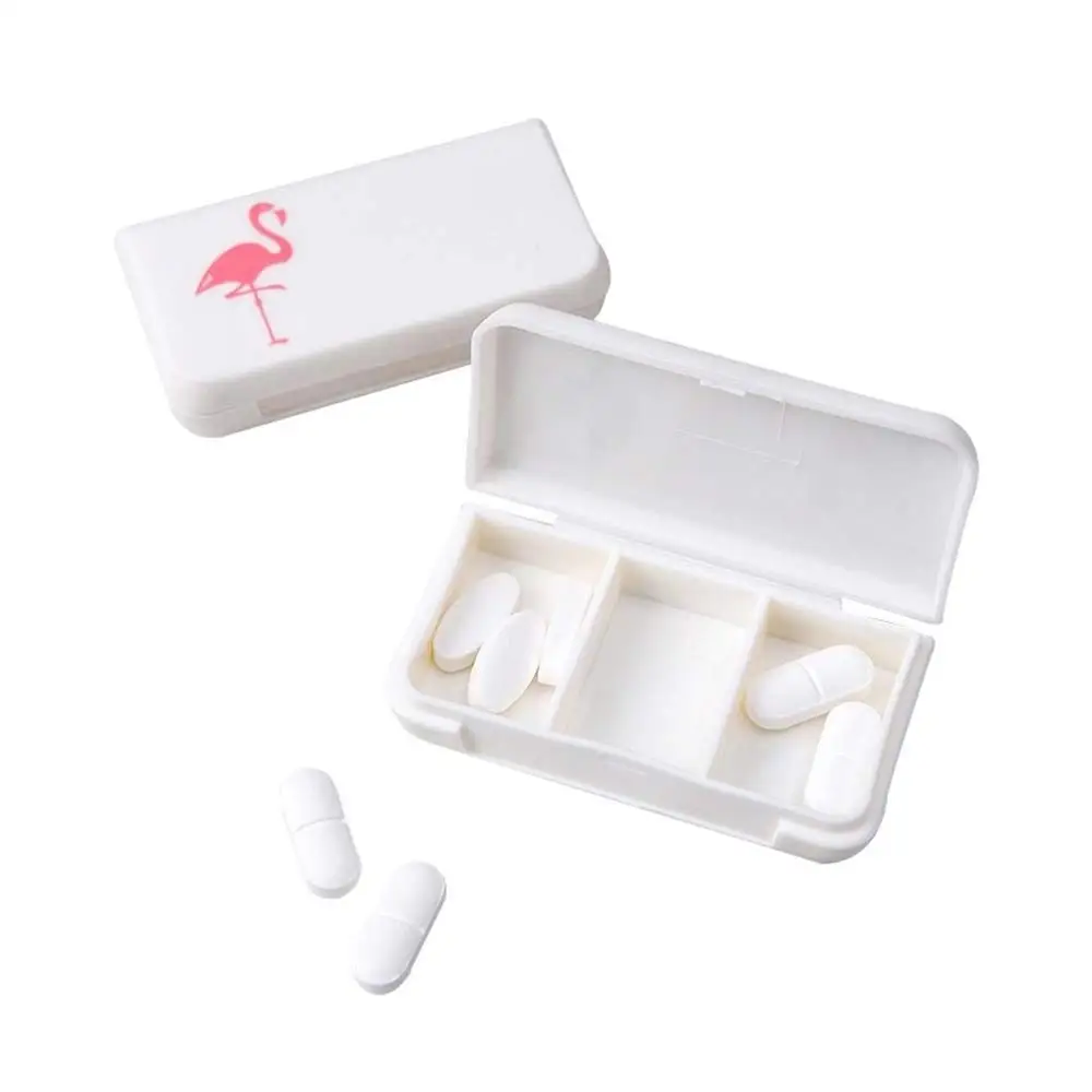 Daily Pill Box Case Waterproof Medicine Organizer Vitamin Holder Mini Pill Medicine Container for Travel Use