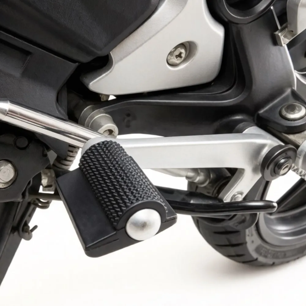 Para YAMAHA XTZ 660 690 750 Super Tenere 700 1200 YZF1000R: Capa de Borracha Antiderrapante para Pedal de Câmbio e Alavancas de Gel para Apoio de Pé