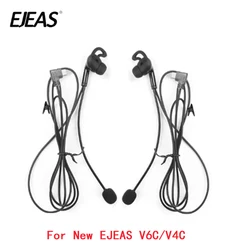 1Pcs EJEAS Original Type-C In-ear HIFI Referee Headphone For EJEAS V6C pro/V4C plus Motorcycle Helmet Intercom Armband Optional