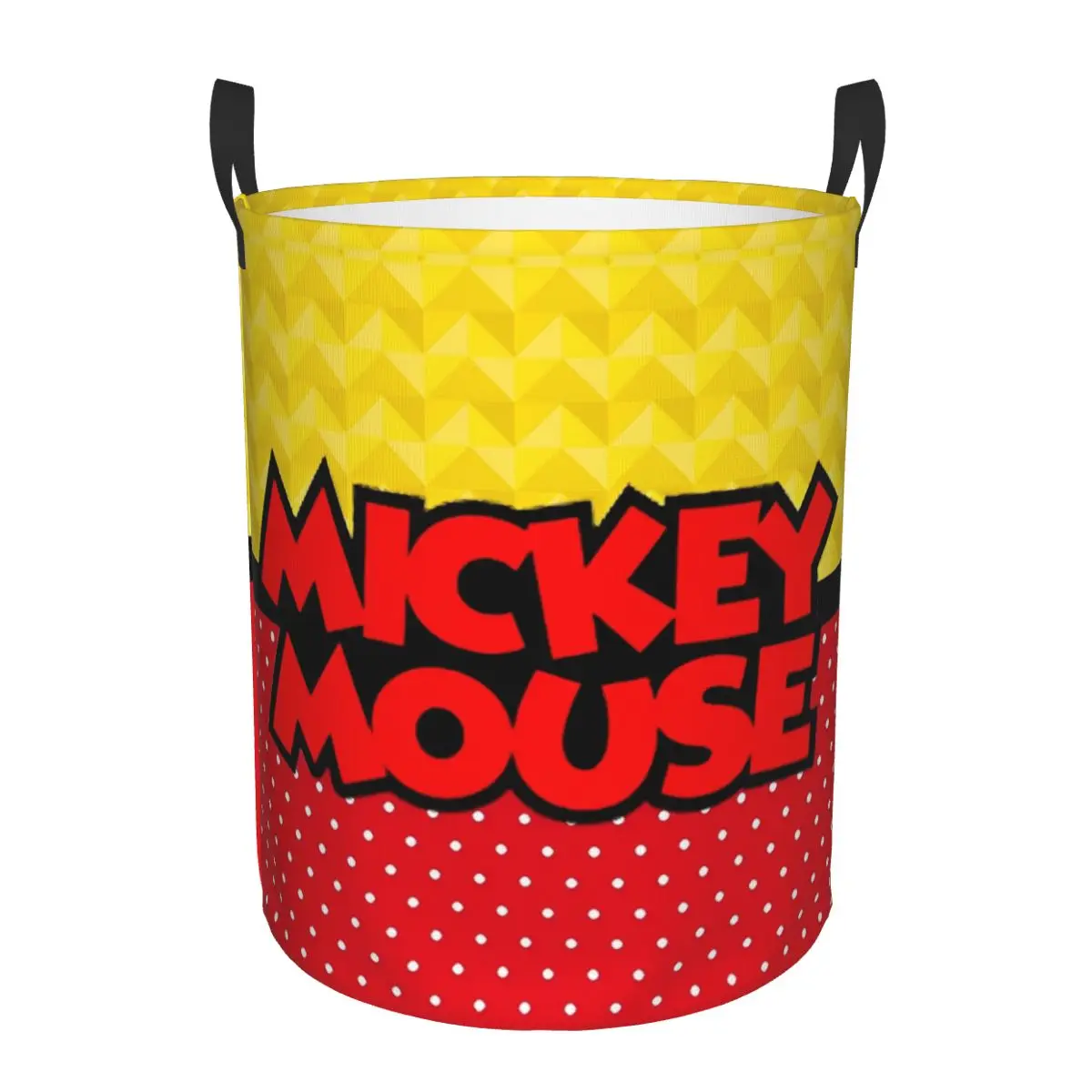 Disney Mickey Mouse Minnie Decor Kid Baskets Hamper Decorative Storage Basket for Living Room