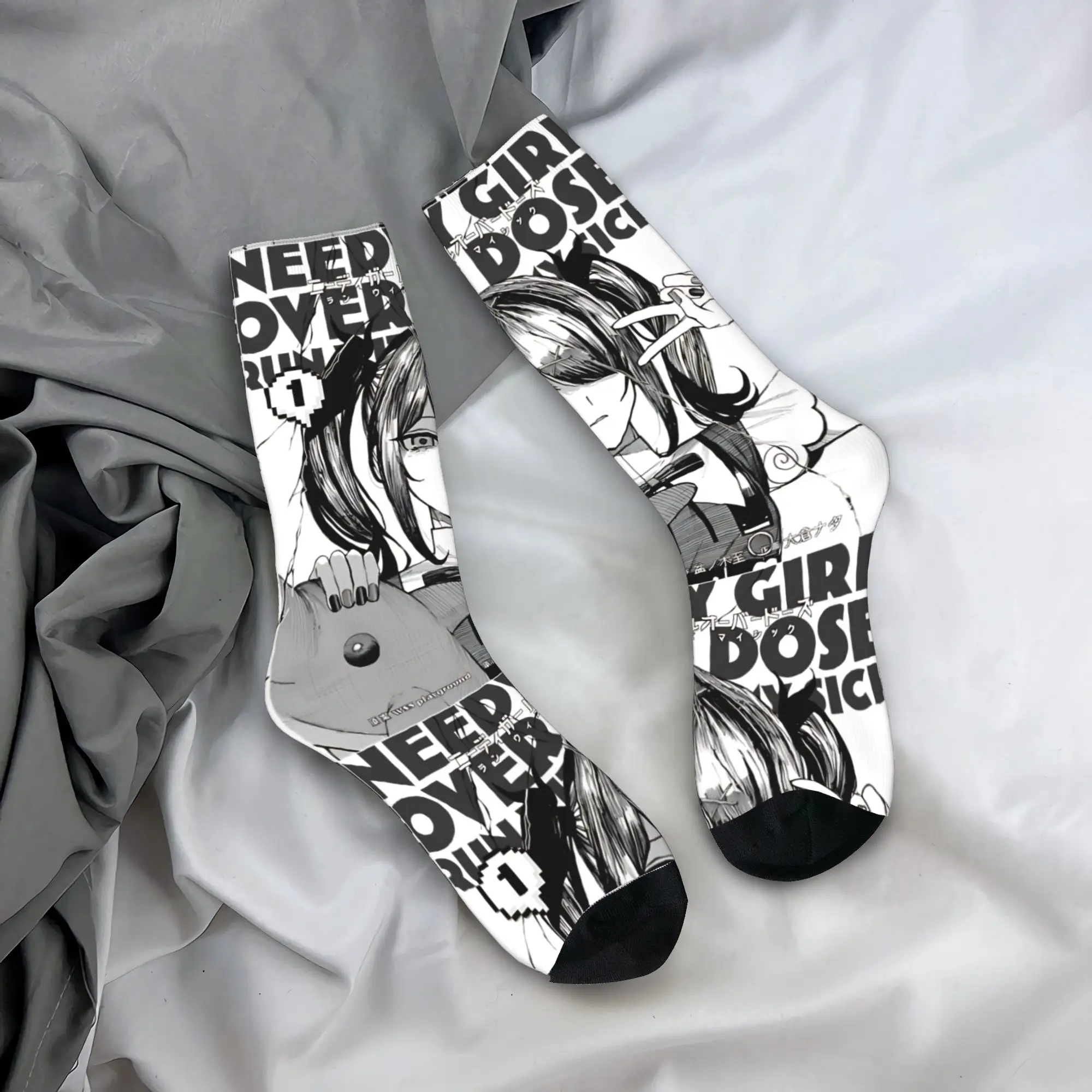 

Модные мужские носки Harajuku Needy Streamer Overload Ame-chan Sock Спортивные женские носки Весна Лето Осень Зима,