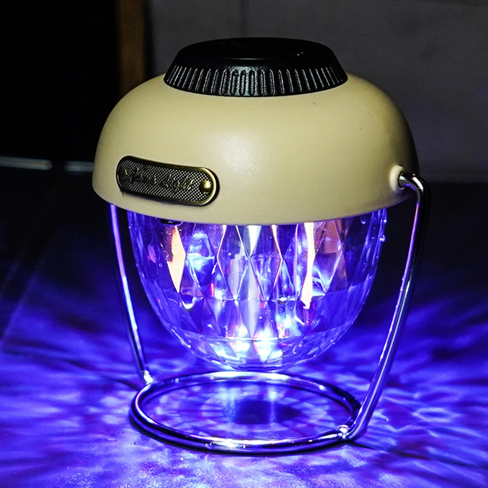 Vintage Lều Đèn LED Di Động Torch USB Loại C Đèn Cắm Trại Chống Nước Khẩn Cấp Cho Ngoài Trời Đi Bộ Đường Dài Hiên Nhà