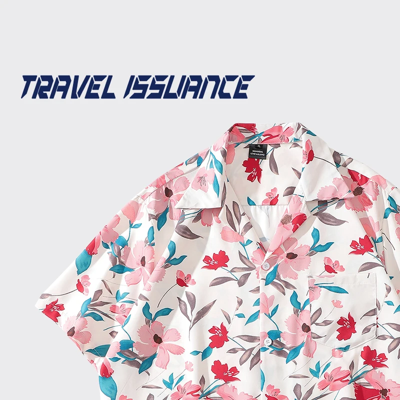 romantic-cherry-blossom-pink-loose-floral-print-short-sleeve-shirt-japanese-style-lazy-pattern-casual-fashion-top-for-men