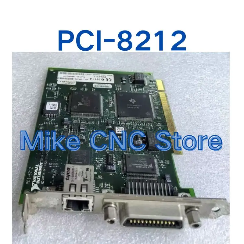 Second hand PCI-8212 data acquisition card tested OK and shipped quickly