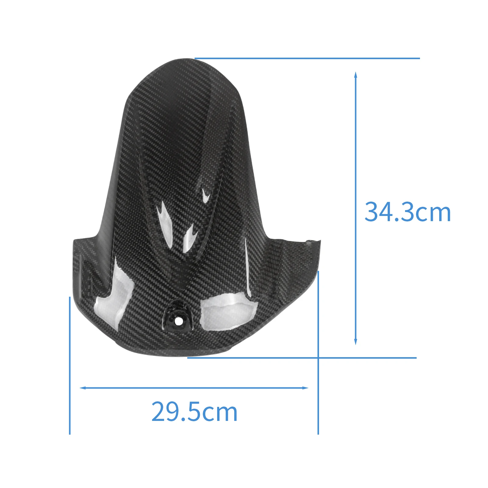 For Suzuki GSX-R 750 GSX-R 600 GSXR600/750 2011-2019 100% Carbon Fiber Rear Hugger Fender Mudguard Motorcycle Fairing