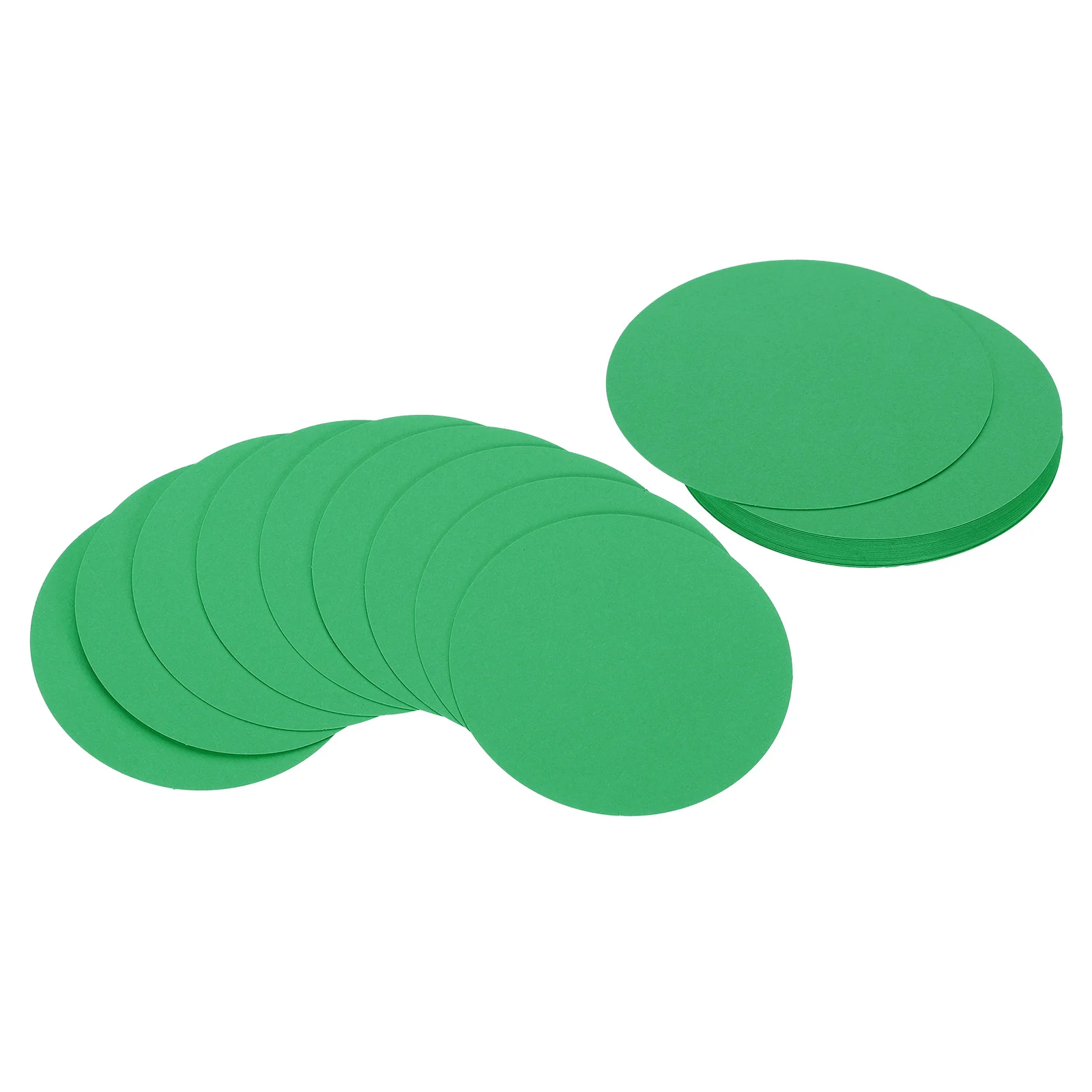 25Pcs 15/17/21cm Circle Card Stock Round Shape Cutouts Paper Thick Cardstock Coaster for DIY Craft Projects Bulletin Board Decor