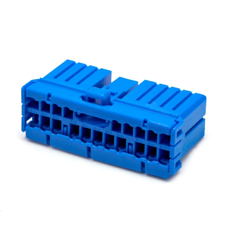 10PCS  Car connector 174952-5 connector blue TE type 20P female terminal sheath harness plug