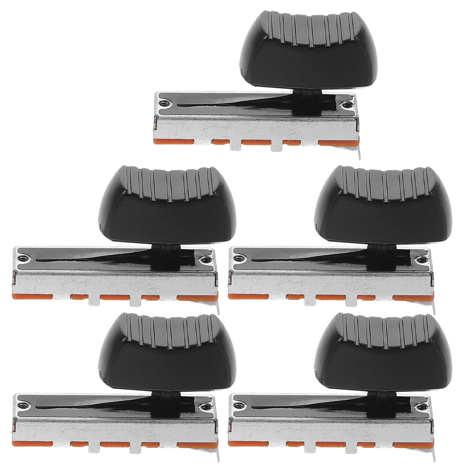 

5 set 35MM Potentiometer 5 Sets Mixer Slider Knob Single Channel Straight Sliding Switch Audio Replacement Part