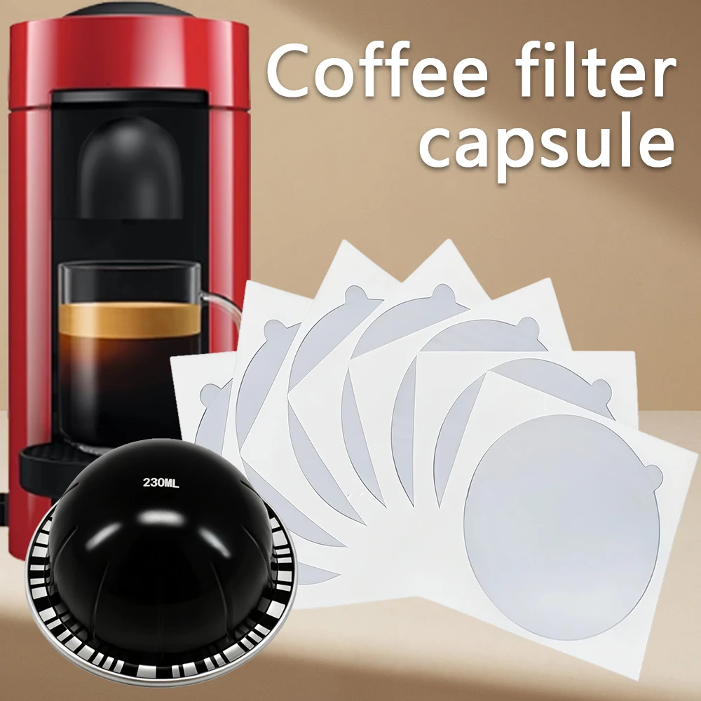

1pc aluminum capsule shell+10pcs 62mm aluminum foil sealing film, can be reused about 10 times, filled with coffee powder