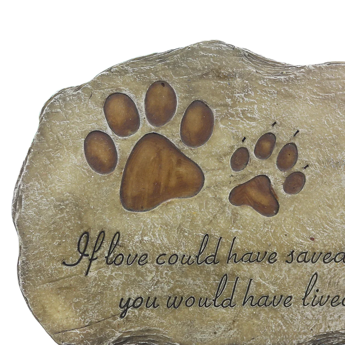 Novel  Two Rows Of  Dog Tombstone  Pet Memorial Tombstone Garden Decoration