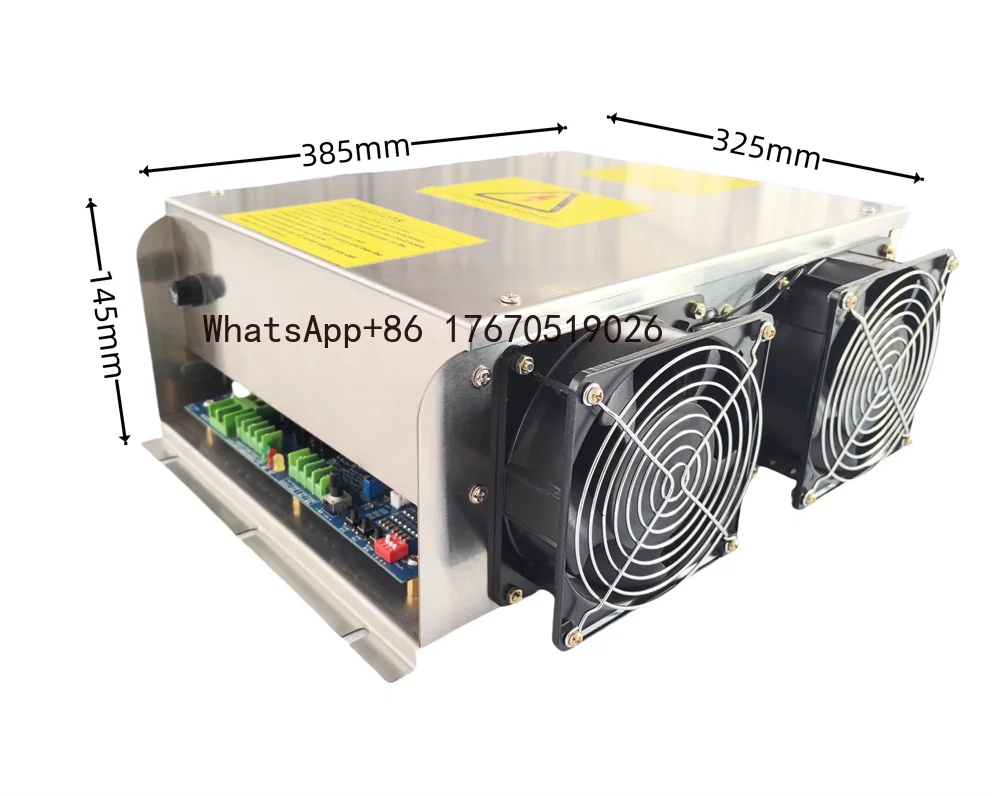 

High Voltage Power Supply 6kV Negative Output Electrostatic Air Cleaner Electrostatic Filter Plasma Generator Model CX-1200A