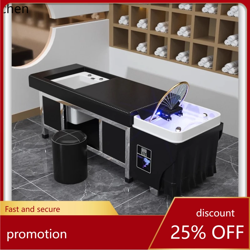

HT constant temperature water circulation foot bath bed beauty salon hair salon beauty fumigation comes with foot bath function