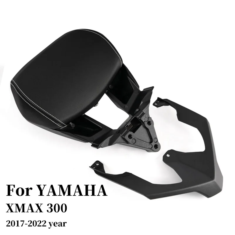 

For Yamaha X-MAX XMAX 300 2017 2018 2019 2020 2021 2022 Motorcycle Rear Passenger Seat Backrest Tailstock Back Rest Cushion Pad