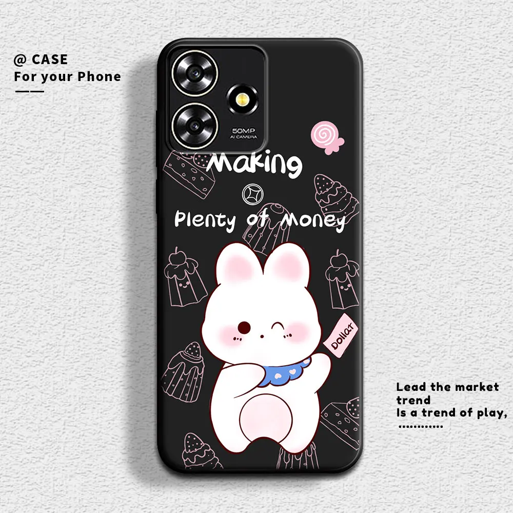 For ZTE Axon 50 Lite 5G Axon11SE Case Cute Panda Soft Silicone Couple Phone Case For ZTE Axon 11 SE 5G Protect Cartoon Cover