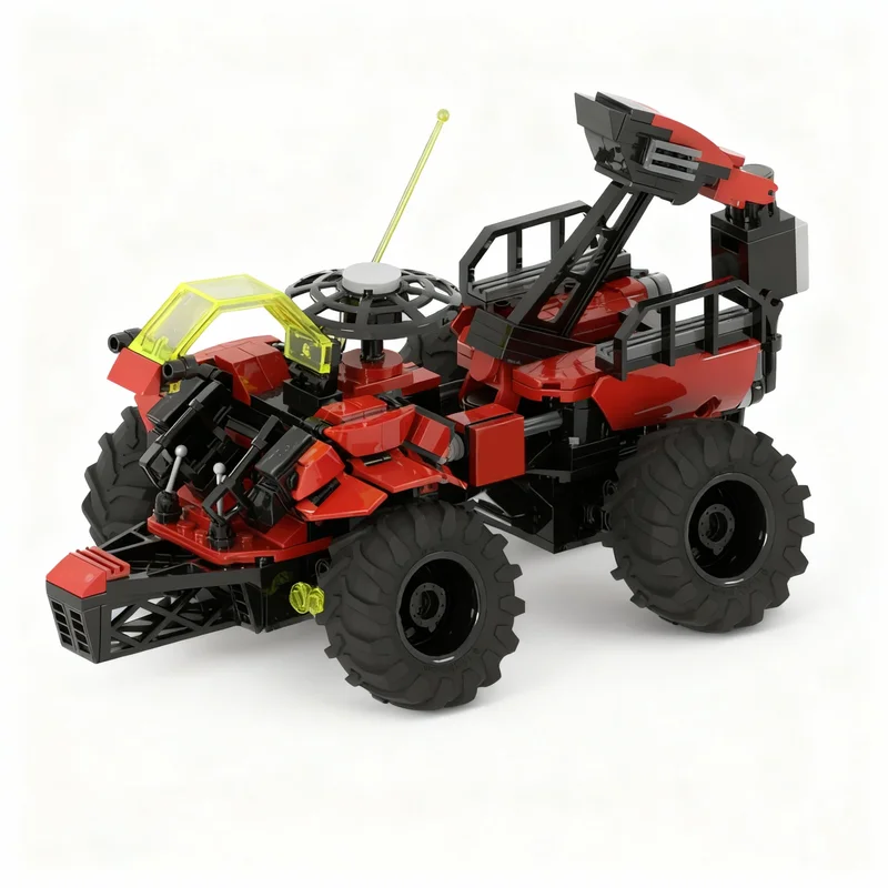 403pcs MOC Space M Tron Celestial Forager II Remake classic 90 s Model Building Blocks Architecture Toys Birthday Gift Brick