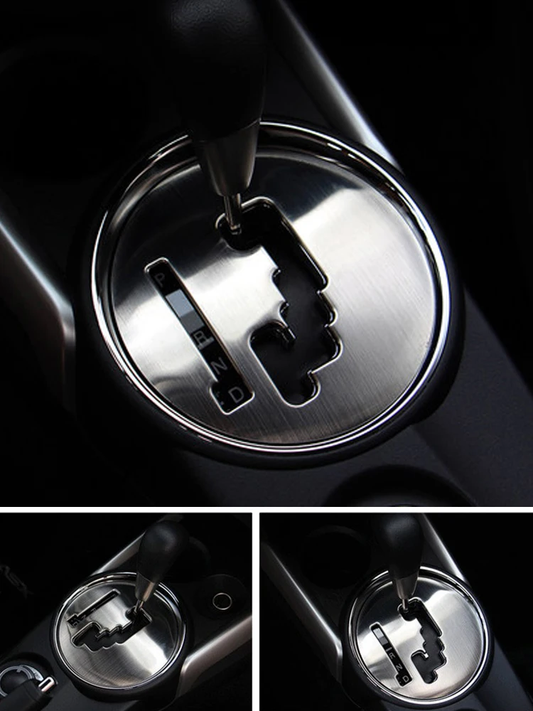 For Mitsubishi ASX 2011 2012 2013 2014 2016 2018 Stainless steel Auto Gear Protective Cover Car Accessories Trim