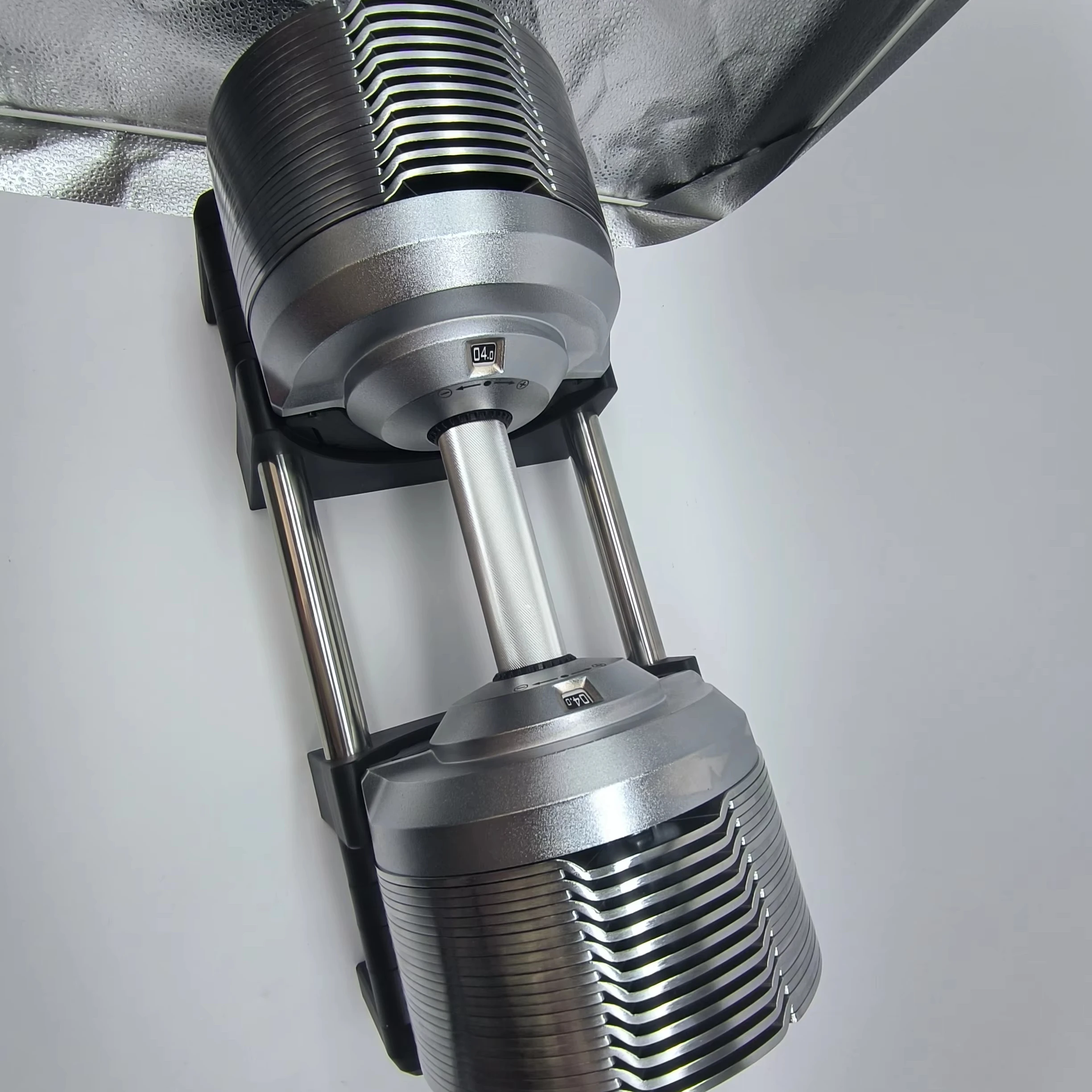 

Electroplated 32kg Adjustable Dumbbell Sets for Gym or Home Strength Training