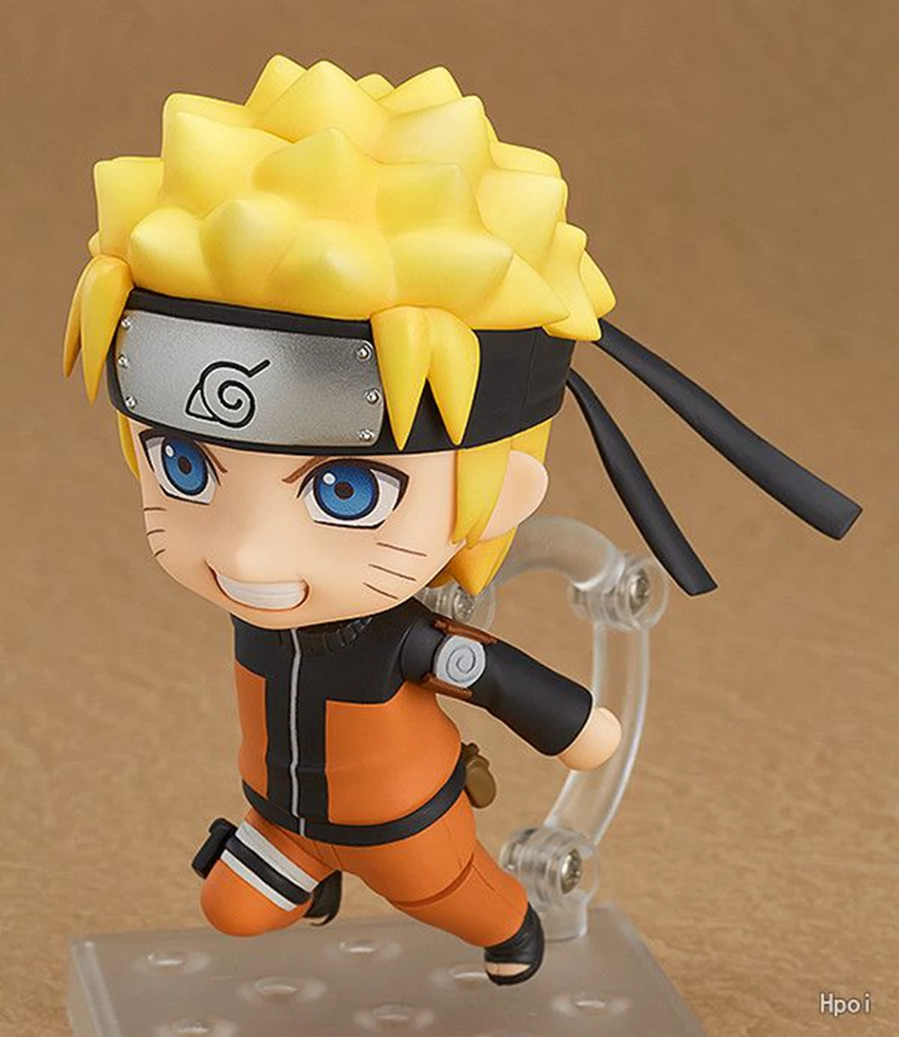 10ซม. อะนิเมะนารูโตะชิปปูเด็น Kyuubi Uzumaki figur Naruto (#872) โมเดลตุ๊กตาขยับแขนขาได้ตุ๊กตาเก็บของเล่นซาสึเกะ