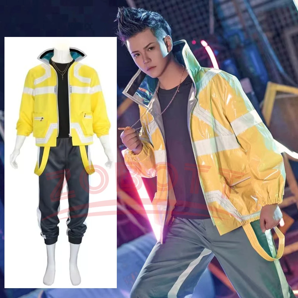 Anime Cyberpunk Edgerunners David Cosplay Costume Anime Cyberpunk:Edgerunners David Cosplay Suit costumi di Halloween per uomo