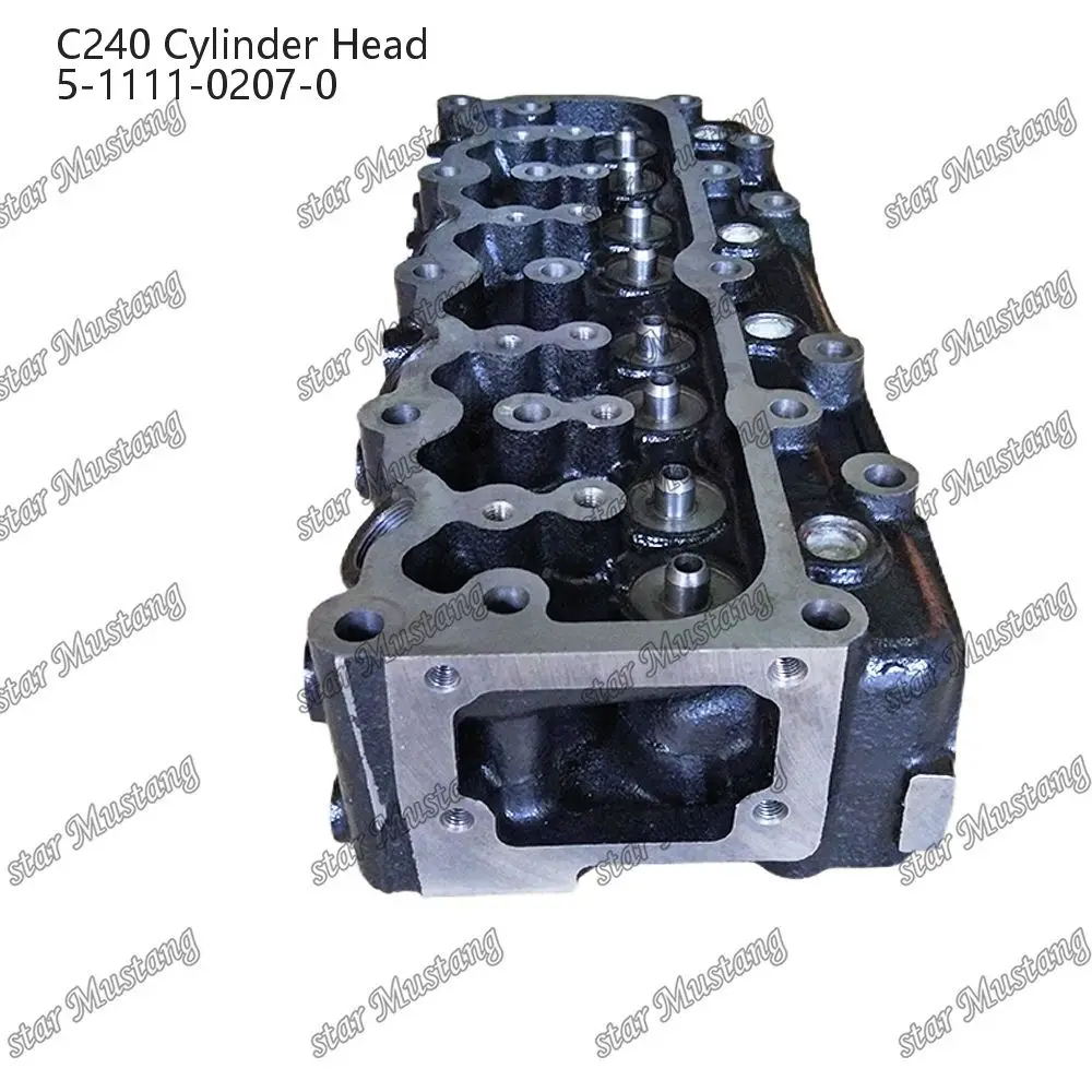 C240 Cylinder Head 5-1111-0207-0 For Isuzu Engine