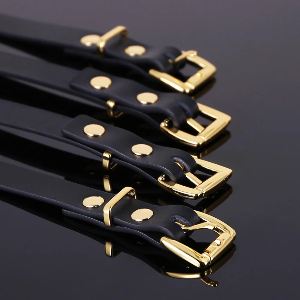 ألعاب الكبار للأزواج BDSM مجموعة عبودية الجنس النساء أصفاد قابلة للتعديل الكاحل الكفة القيود أحزمة الجنس لعب Envío Gratis