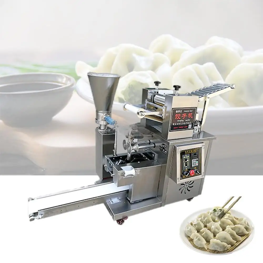 آلة صنع الزلابية والتمااليز الأوتوماتيكية التجارية صانع Jiaozi مع مكون المحرك الأساسي