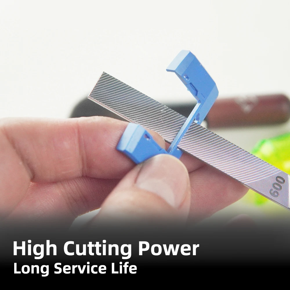 Lima de lijado modelo de acero inoxidable Potencia de corte súper 4 tamaños de partículas Las piezas de molienda de doble cara son rápidas y fáciles