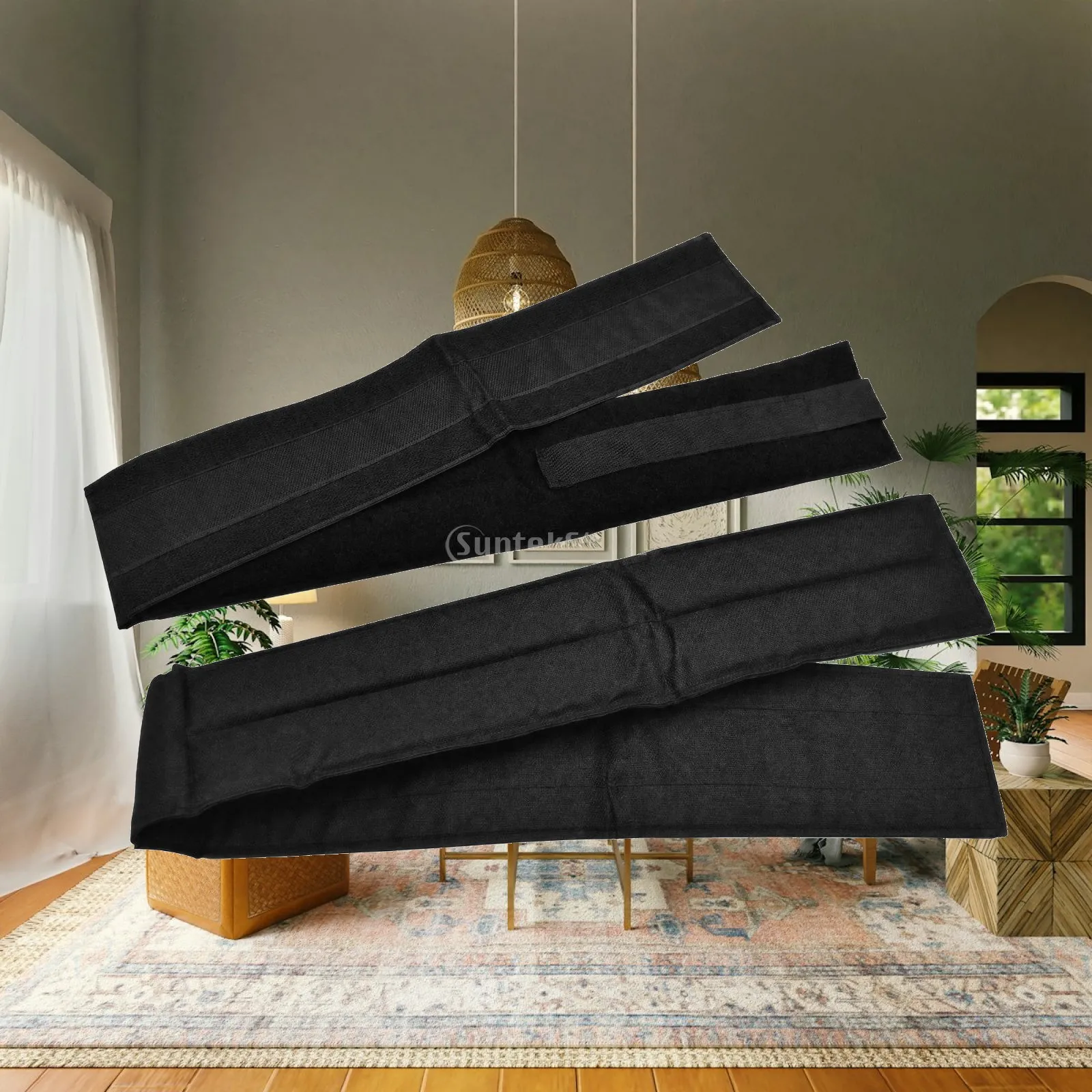 Leg Straps with Foam Cushion Secure Fit Drywall Stilt Straps for Painters, Ceiling Work, Maintenance Tasks