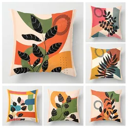 Nordic fall home decor autumn throw pillow cover sofa Cushion cover modern 45x45cm 45*45 50x50 60x60 35*35 morandi abstract boho