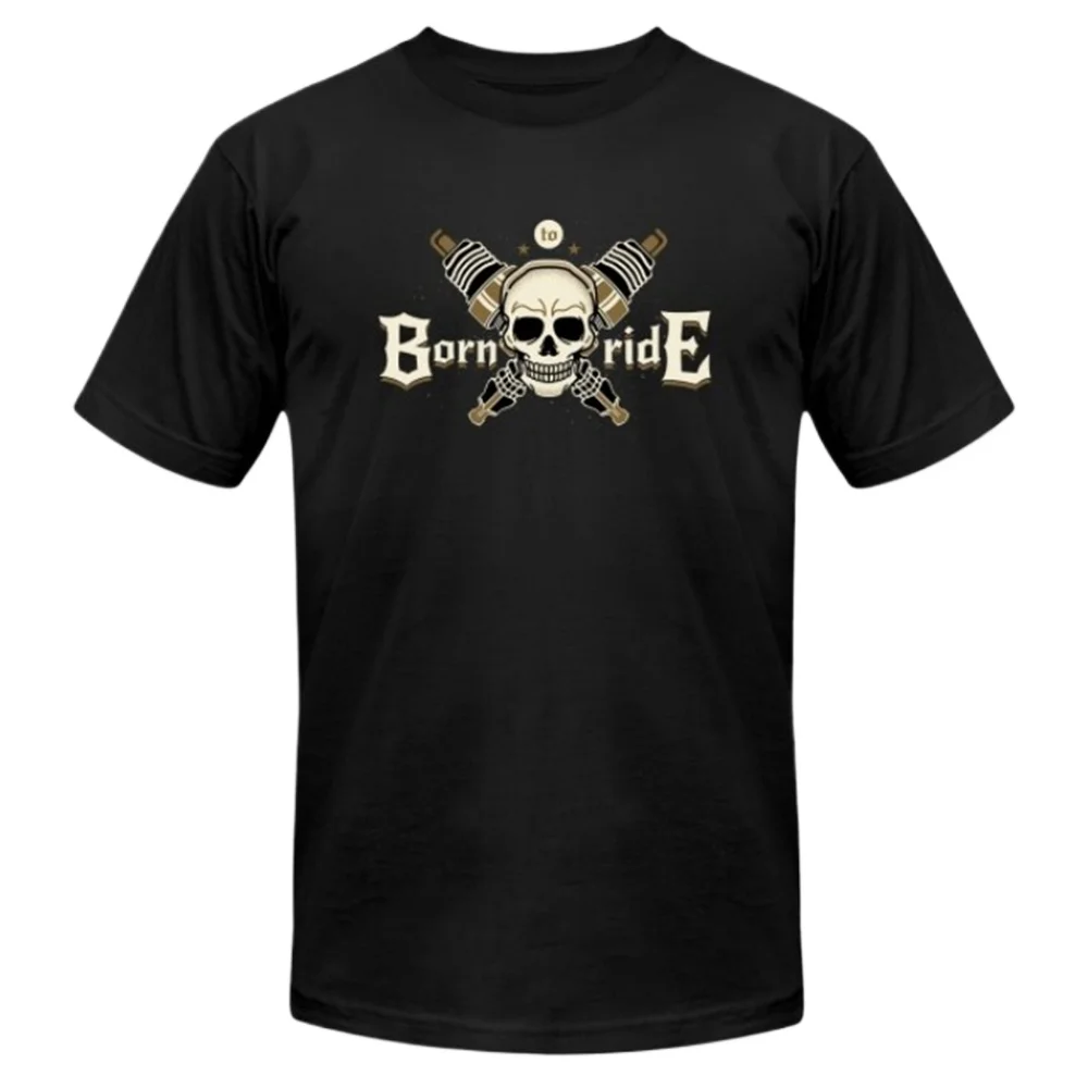 Born To Ride Bicycle Enduro Motorcycle Rider T-Shirt 100% Cotton O-Neck Short Sleeve Summer Casual Mens T-shirt Size S-3XL