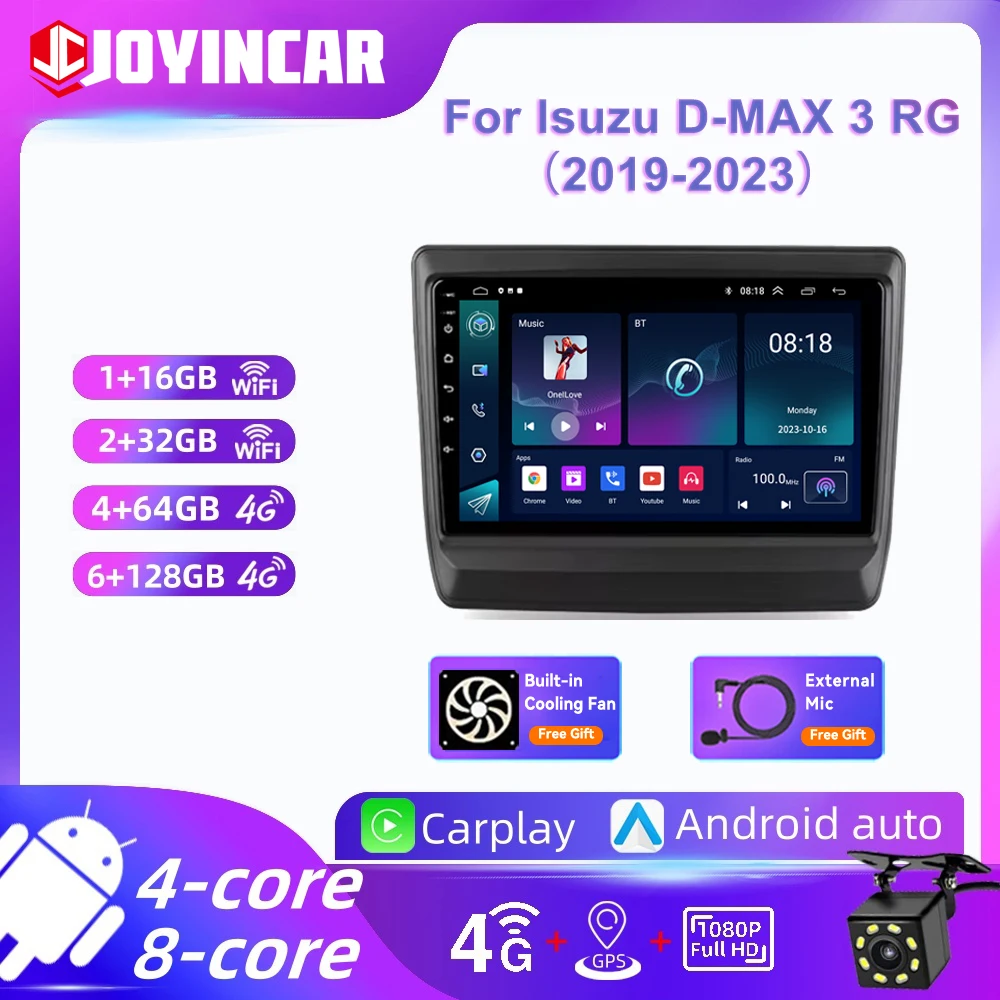 

Android 13 Car Radio Stereo For isuzu D MAX 3 RG 2019 - 2023 GPS Navigation Multimedia Video Player Auto Head Unit DSP Carplay