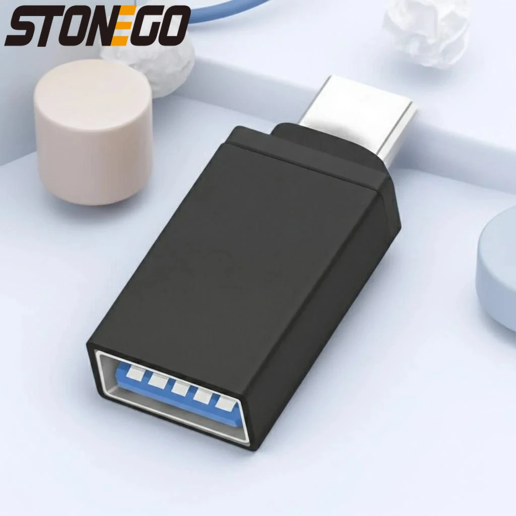 USB C to USB Adapter Type C Male to USB Female Converter Compatible with Phone Accessories Fast Charging and Data Transfer