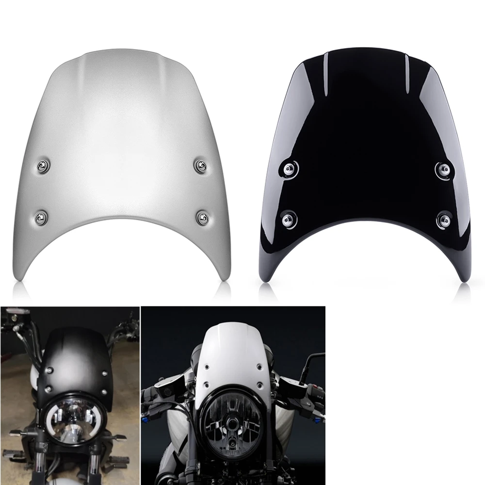 

R Nine T Windshield For BMW R9T R NINET Racer Pure Scrambler Headlight Fairing Windscreen Deflector Cover Motorcycle 2014-2022