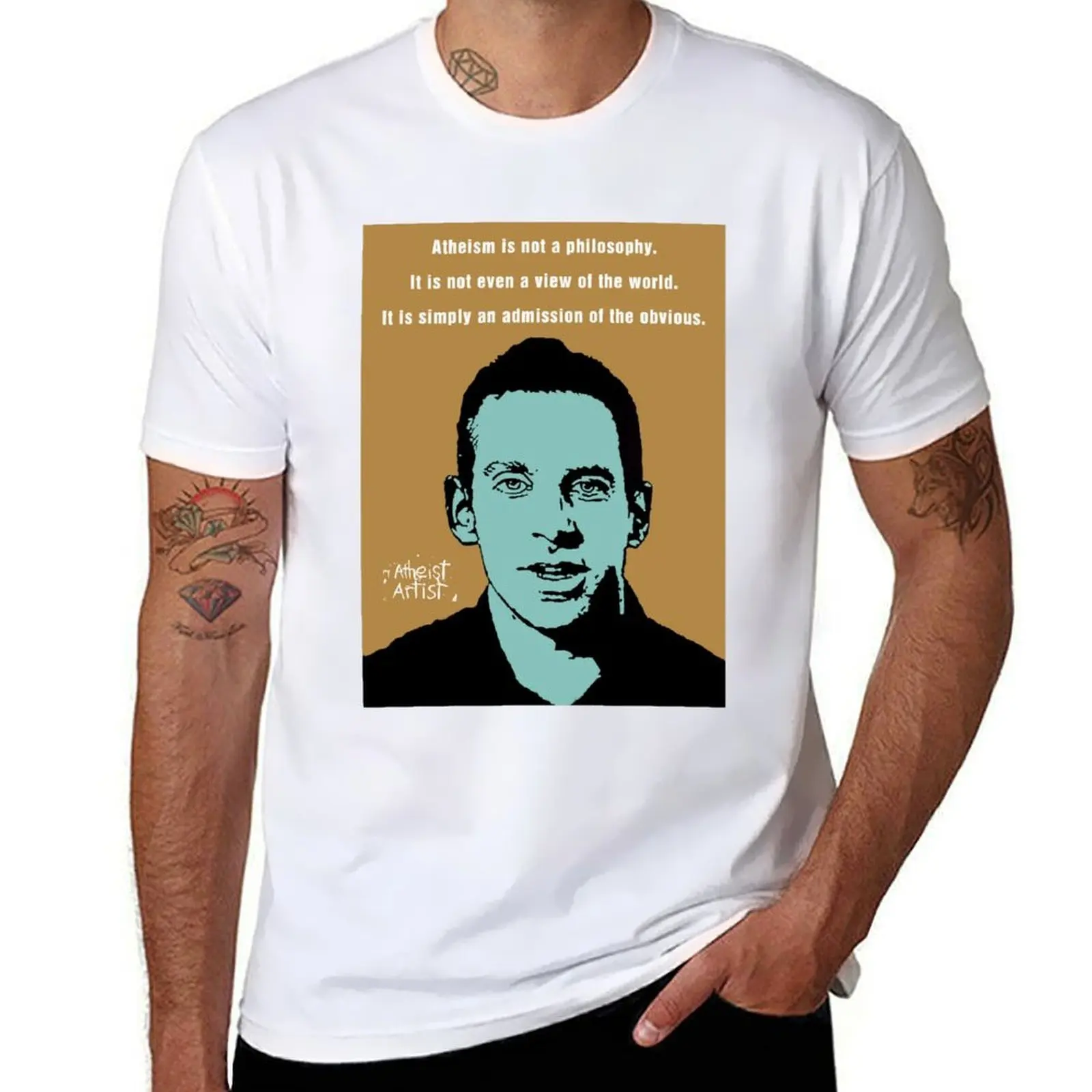 

Sam Harris T-Shirt t shirts for man graphic vintage t shirts with prints T-Shirt